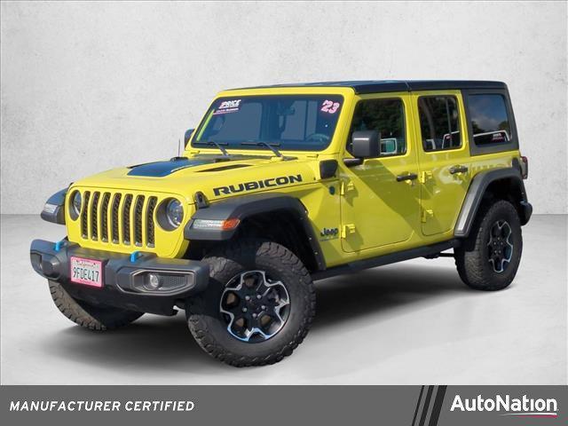 used 2023 Jeep Wrangler 4xe car, priced at $28,310