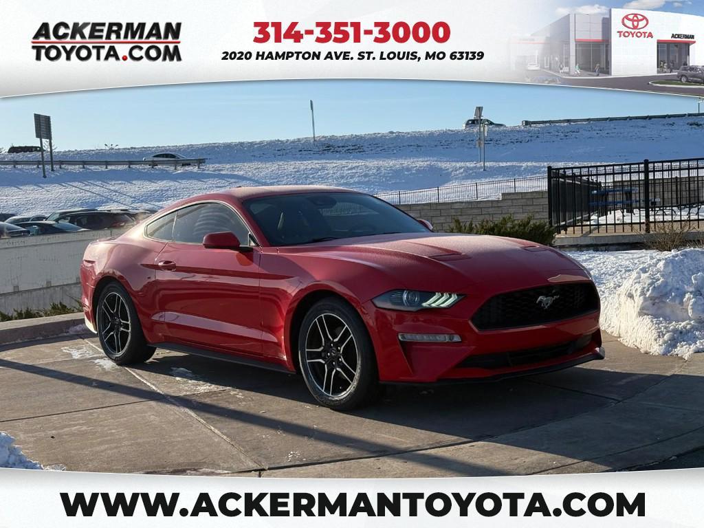 used 2021 Ford Mustang car, priced at $21,998