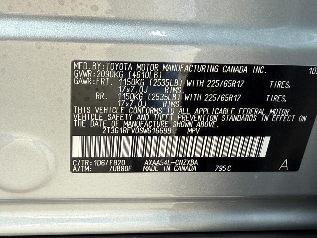 new 2025 Toyota RAV4 car, priced at $33,899