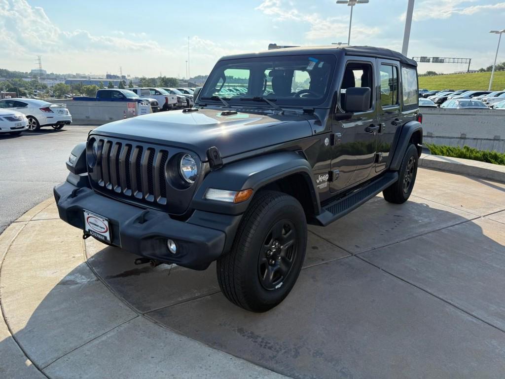 used 2021 Jeep Wrangler Unlimited car, priced at $22,998