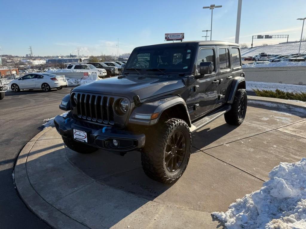used 2021 Jeep Wrangler Unlimited 4xe car, priced at $30,998