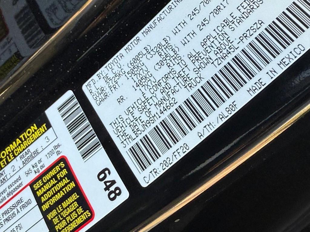 new 2025 Toyota Tacoma car, priced at $46,323