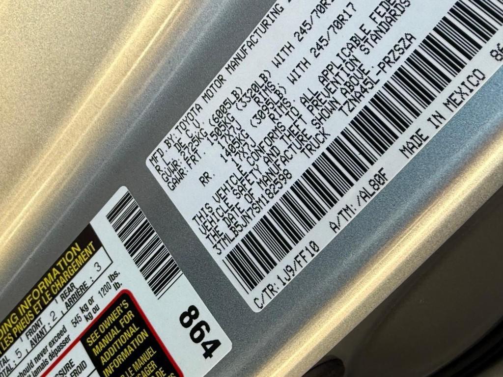 new 2025 Toyota Tacoma car, priced at $46,963