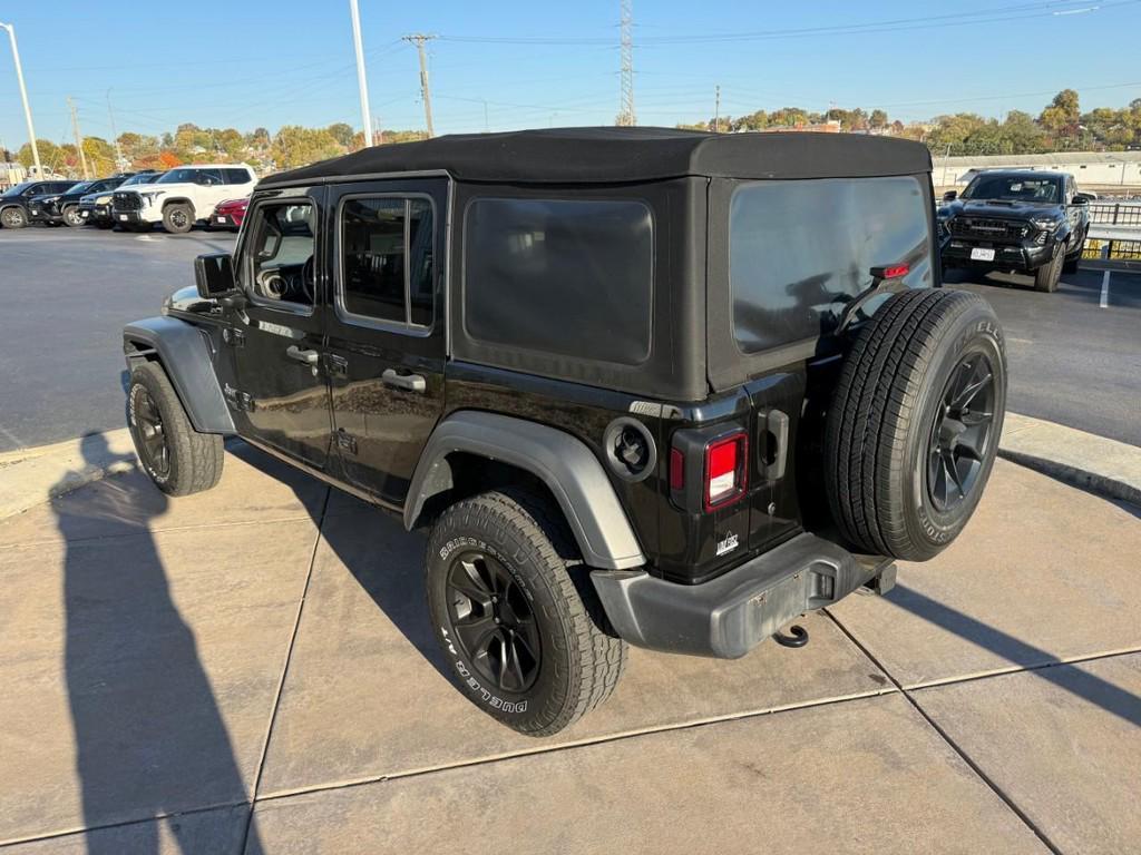 used 2018 Jeep Wrangler Unlimited car, priced at $18,998