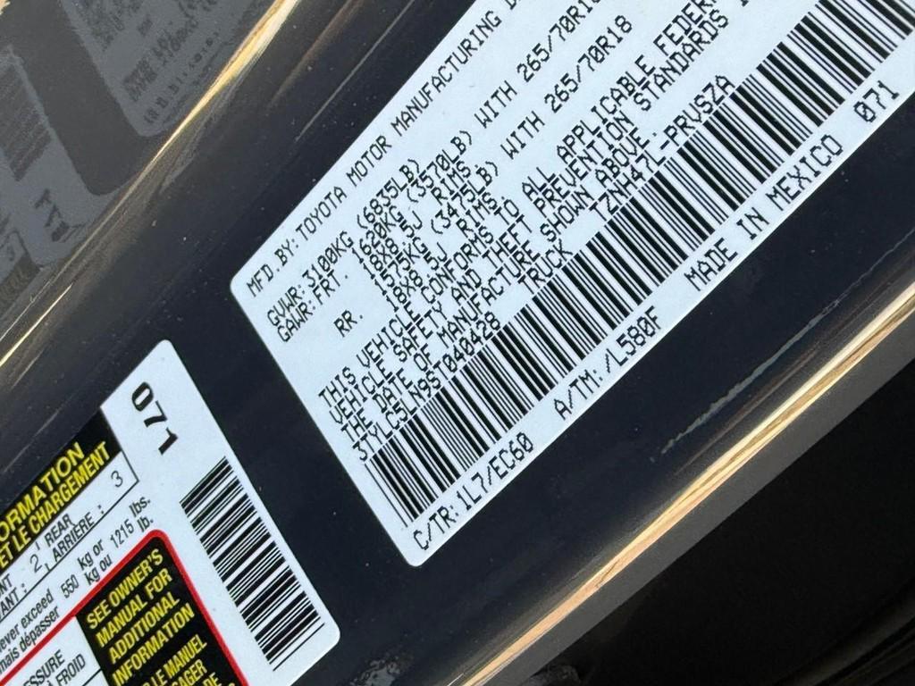 new 2025 Toyota Tacoma car, priced at $66,315