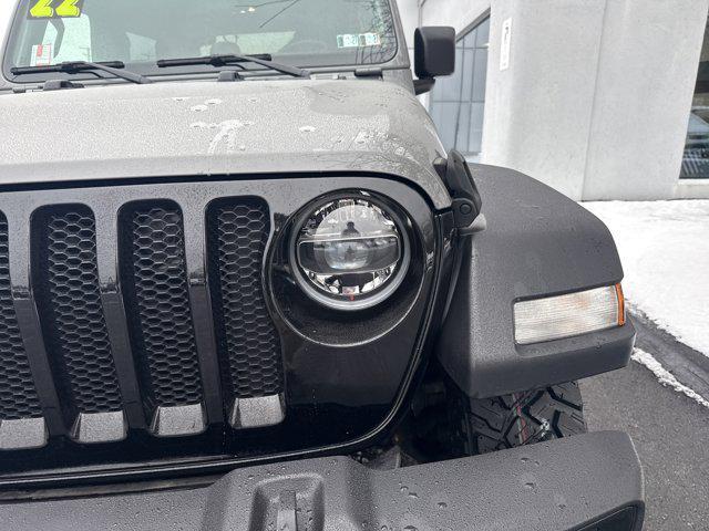 used 2022 Jeep Wrangler car, priced at $27,500