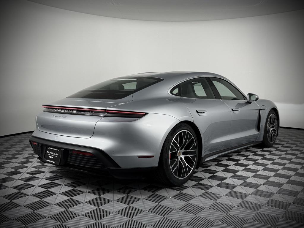 new 2025 Porsche Taycan car, priced at $134,345