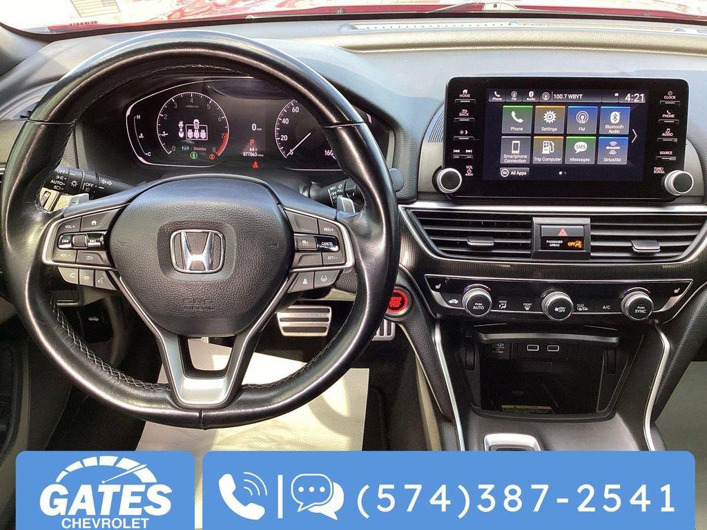 used 2021 Honda Accord car, priced at $24,737