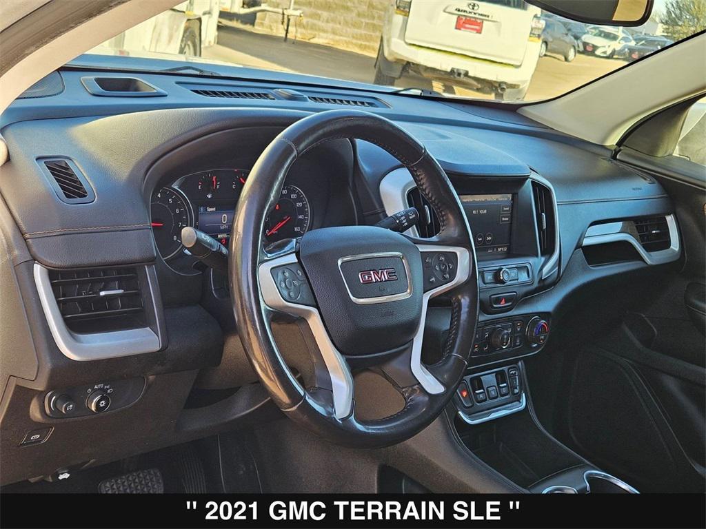 used 2021 GMC Terrain car, priced at $16,120