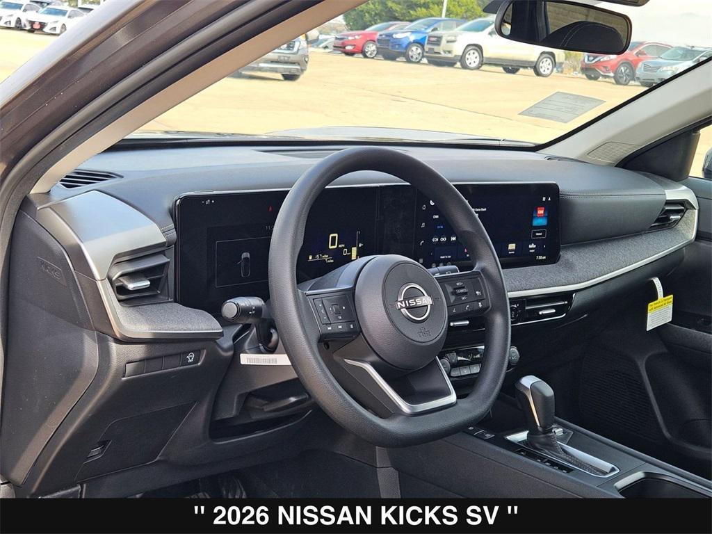 new 2026 Nissan Kicks car, priced at $24,937