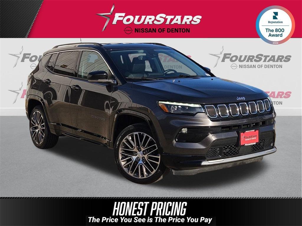 used 2022 Jeep Compass car, priced at $20,495