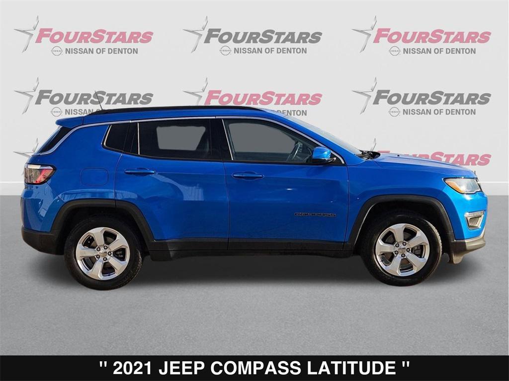 used 2021 Jeep Compass car, priced at $14,861