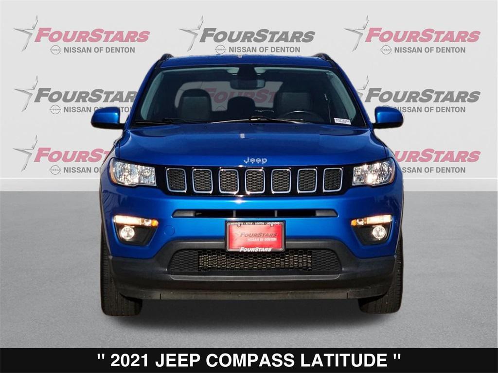 used 2021 Jeep Compass car, priced at $14,861