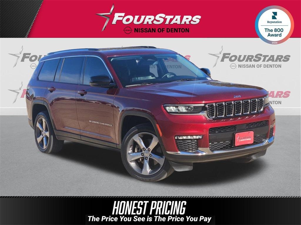 used 2021 Jeep Grand Cherokee L car, priced at $24,703