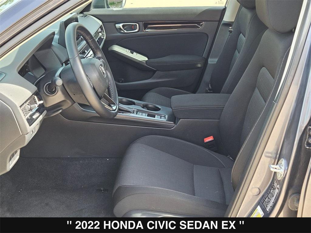used 2022 Honda Civic car, priced at $24,367