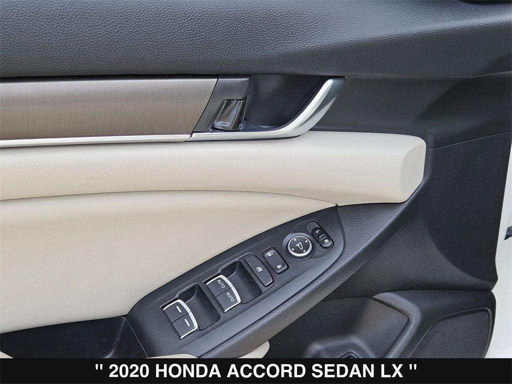 used 2020 Honda Accord car, priced at $19,452