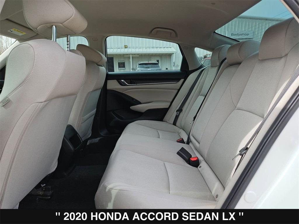 used 2020 Honda Accord car, priced at $19,452