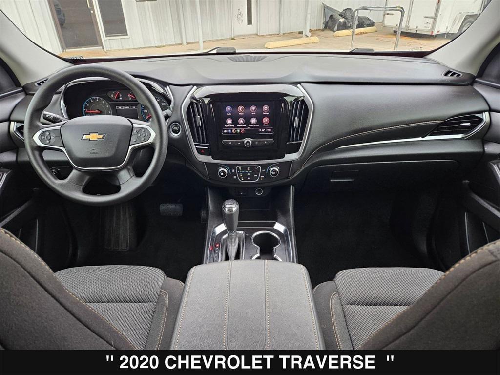 used 2020 Chevrolet Traverse car, priced at $18,871