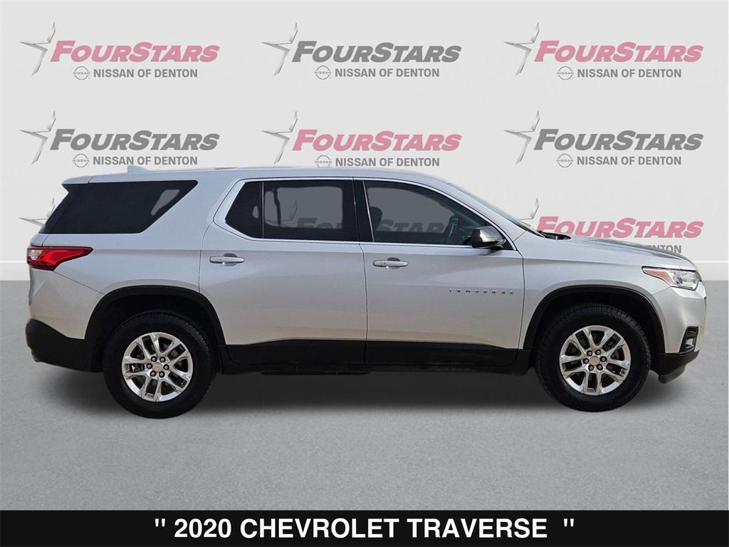 used 2020 Chevrolet Traverse car, priced at $18,871