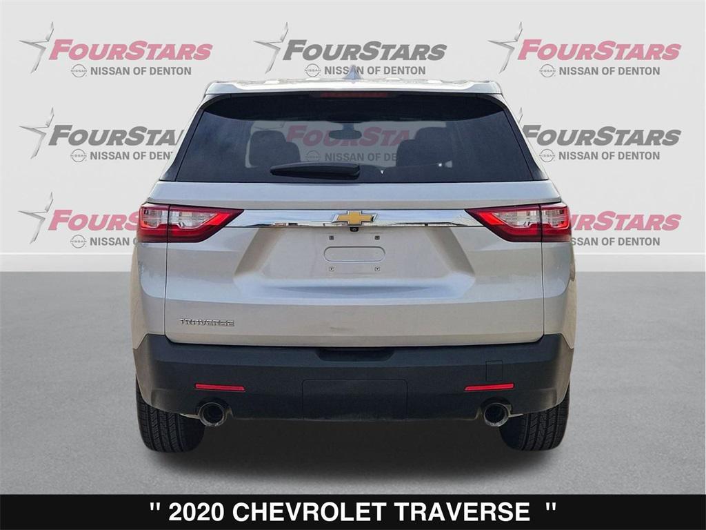 used 2020 Chevrolet Traverse car, priced at $18,871
