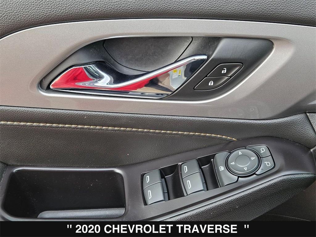used 2020 Chevrolet Traverse car, priced at $18,871