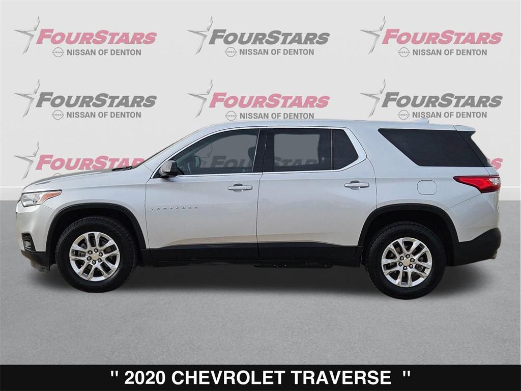 used 2020 Chevrolet Traverse car, priced at $18,871