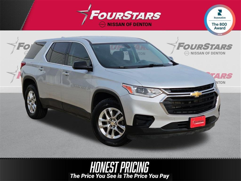used 2020 Chevrolet Traverse car, priced at $18,871
