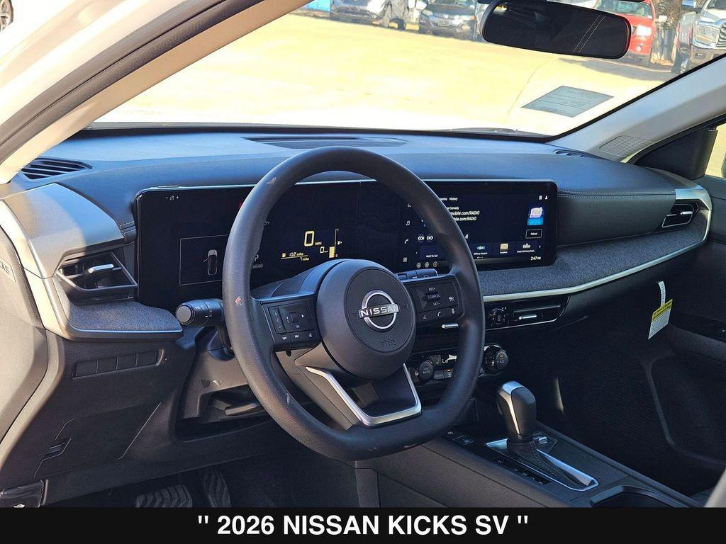 new 2026 Nissan Kicks car, priced at $26,402