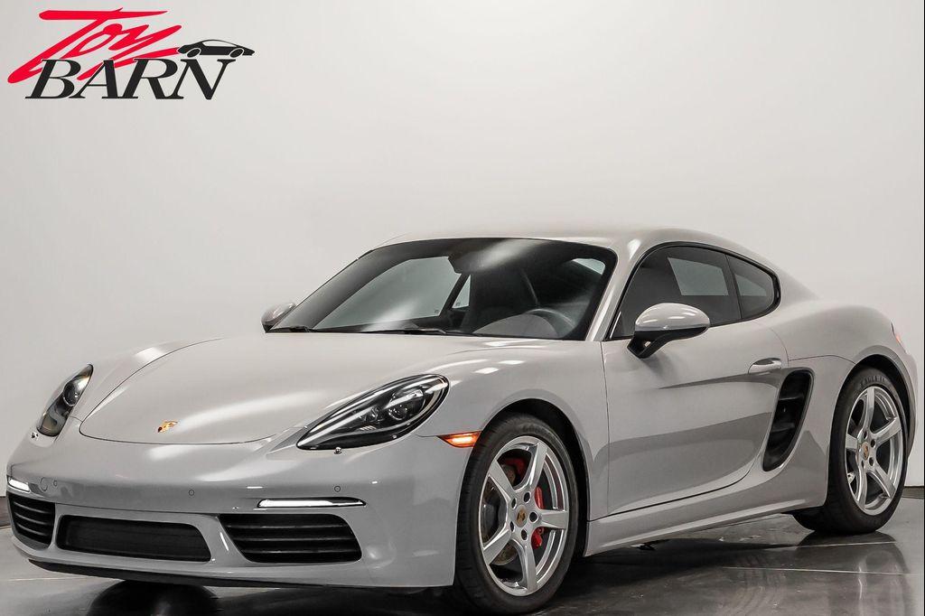 used 2018 Porsche 718 Cayman car, priced at $58,690