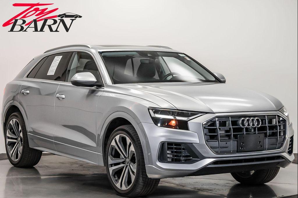 used 2022 Audi Q8 car, priced at $43,900