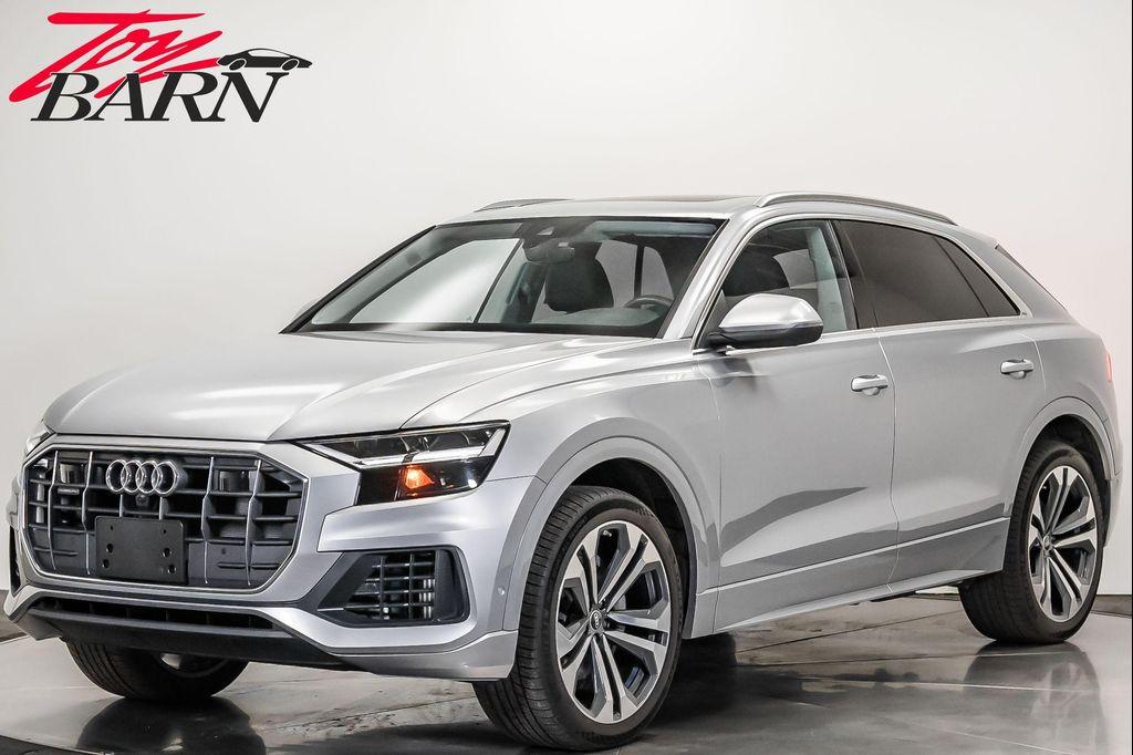 used 2022 Audi Q8 car, priced at $46,990
