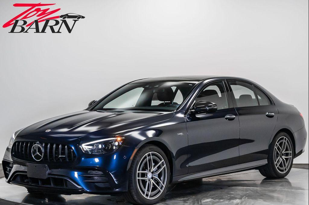 used 2022 Mercedes-Benz AMG E 53 car, priced at $54,300