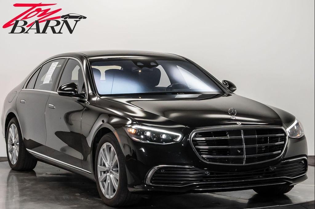 used 2022 Mercedes-Benz S-Class car, priced at $64,500