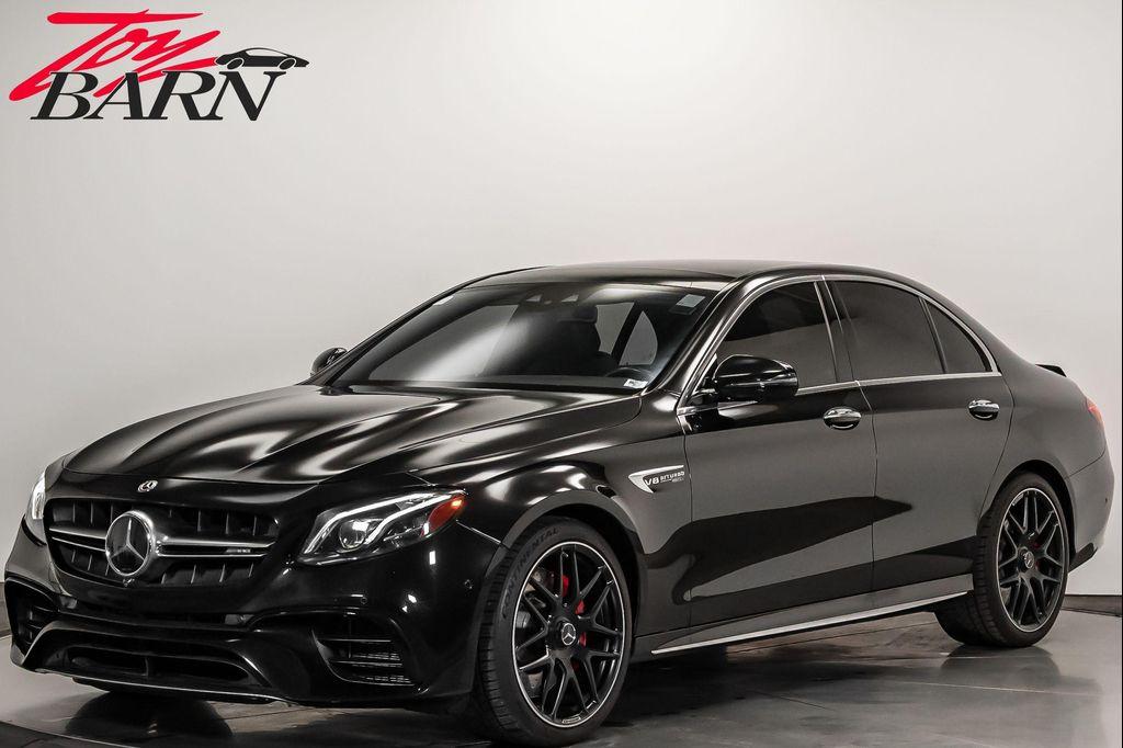 used 2019 Mercedes-Benz AMG E 63 car, priced at $59,400