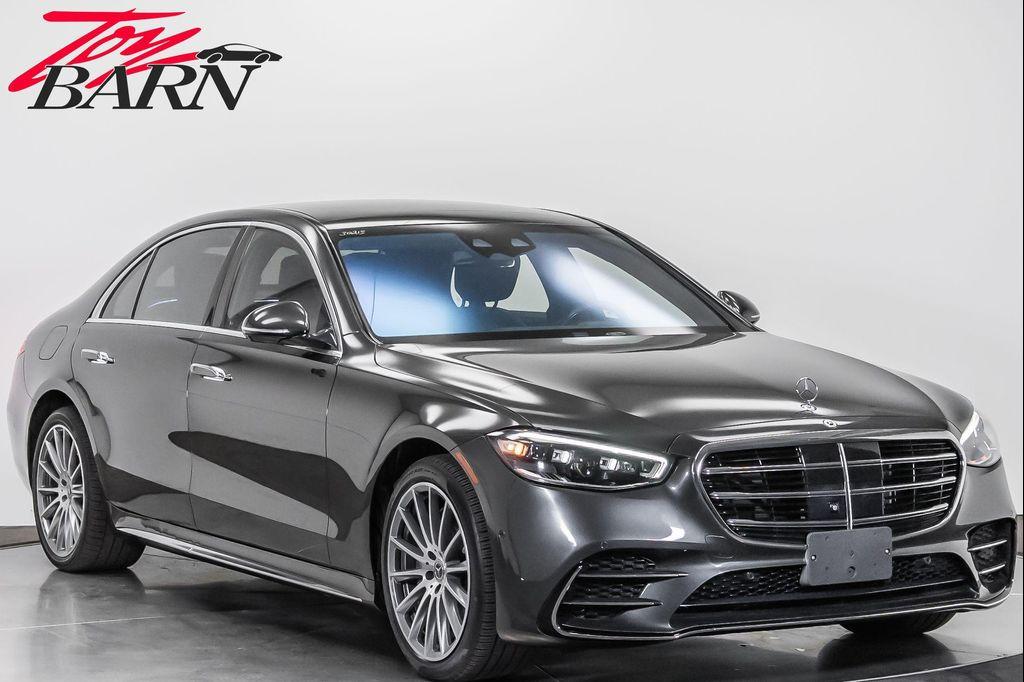used 2023 Mercedes-Benz S-Class car, priced at $79,900