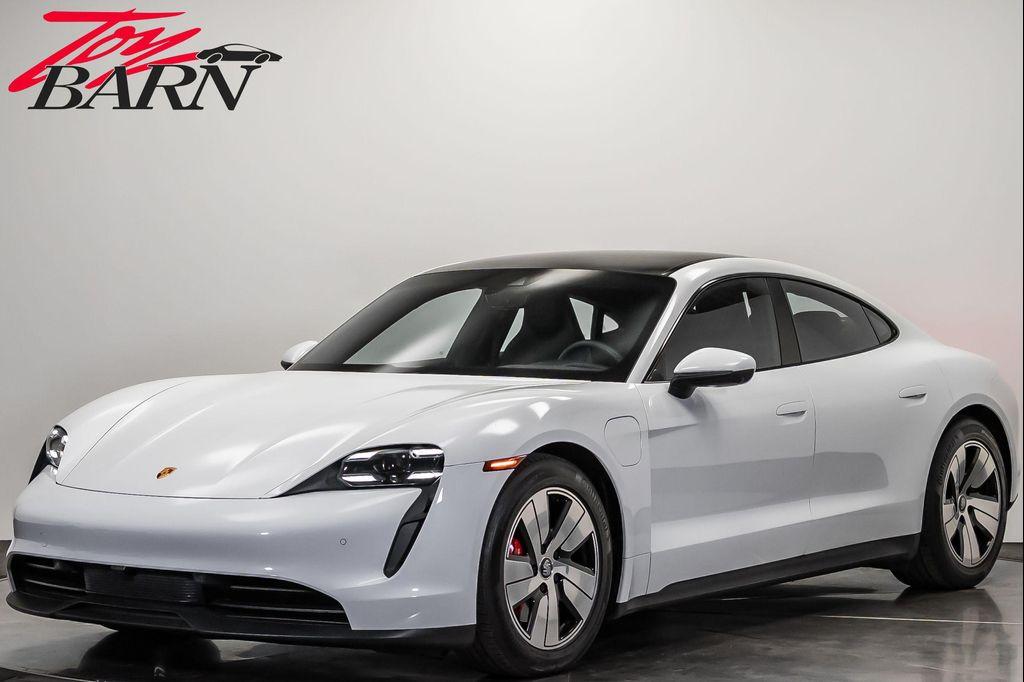 used 2022 Porsche Taycan car, priced at $65,800