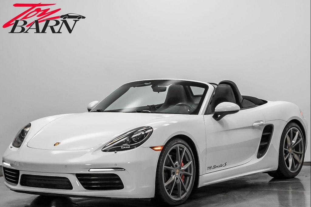 used 2017 Porsche 718 Boxster car, priced at $57,800