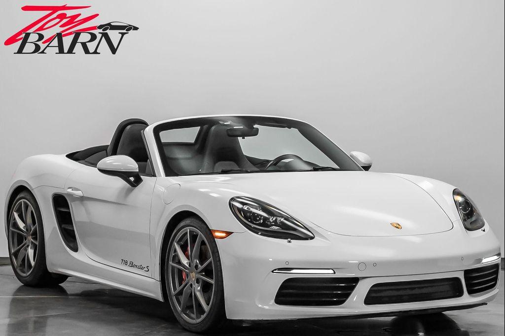 used 2017 Porsche 718 Boxster car, priced at $57,800