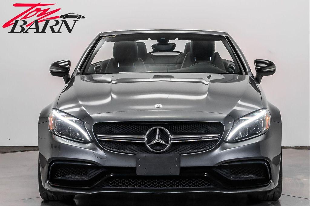 used 2017 Mercedes-Benz AMG C 63 car, priced at $46,490