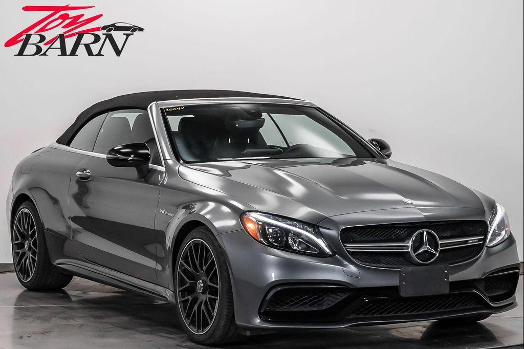used 2017 Mercedes-Benz AMG C 63 car, priced at $46,490