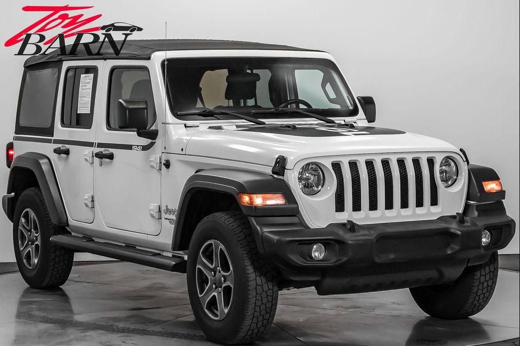 used 2019 Jeep Wrangler Unlimited car, priced at $22,500