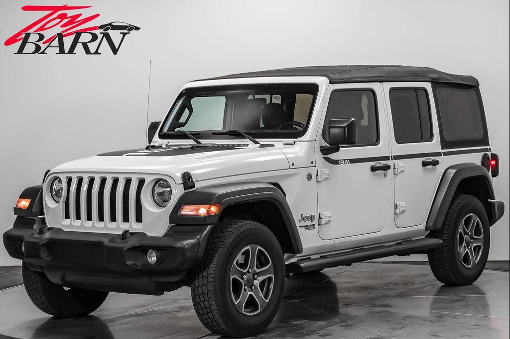 used 2019 Jeep Wrangler Unlimited car, priced at $22,500