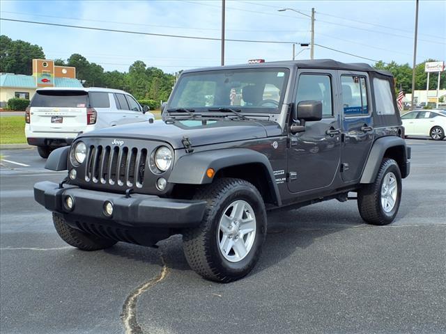 used 2017 Jeep Wrangler Unlimited car, priced at $17,935