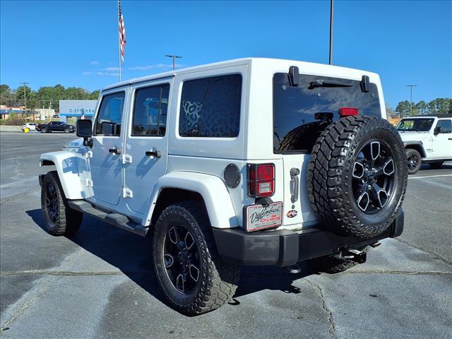 used 2017 Jeep Wrangler Unlimited car, priced at $21,995