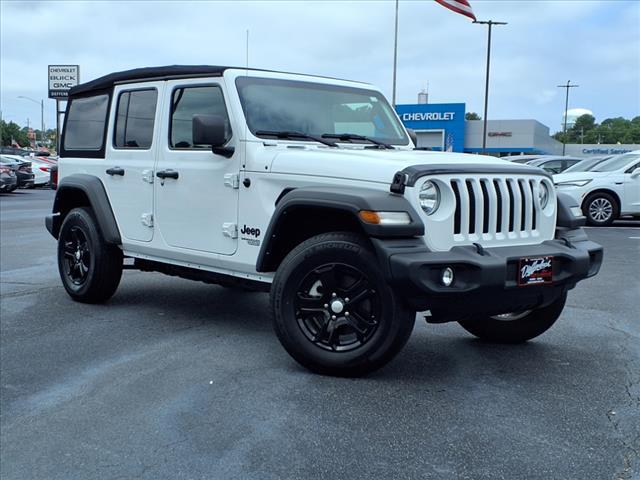 used 2021 Jeep Wrangler Unlimited car, priced at $28,745