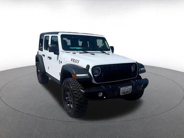 used 2025 Jeep Wrangler car, priced at $37,698