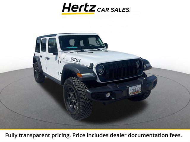 used 2025 Jeep Wrangler car, priced at $37,698