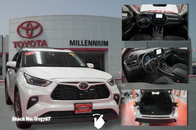 used 2022 Toyota Highlander car, priced at $37,995