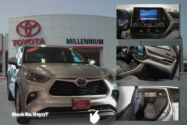 used 2022 Toyota Highlander car, priced at $29,995