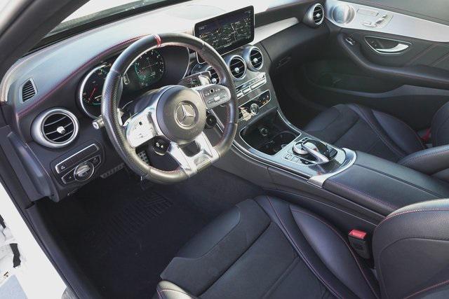 used 2020 Mercedes-Benz AMG C 43 car, priced at $29,995